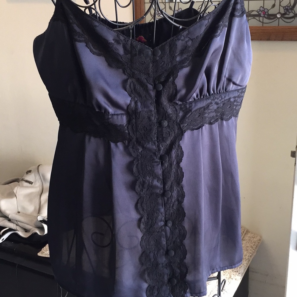 Forever 21 silky tank top with adjusted strap